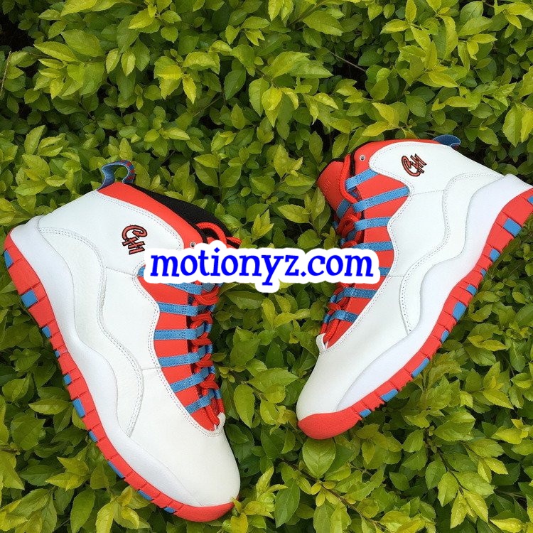 Air Jordan 10 Retro Chicago City Pack